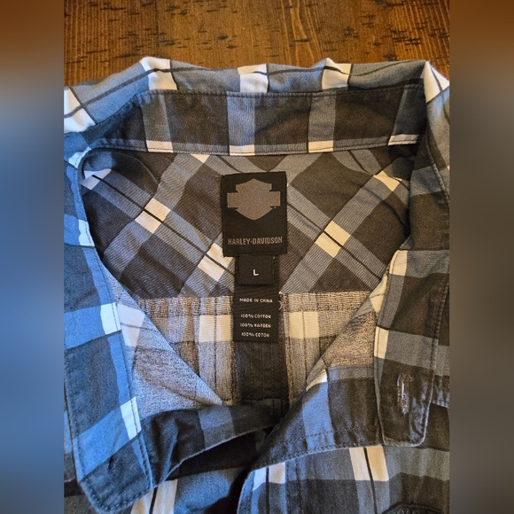 Harley Davidson Button Down - Picture 2 of 3